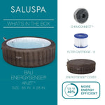 SaluSpa Bali AirJet – Smart Inflatable Hot Tub for 5–7 People