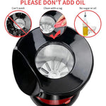 1200 W Hot Air Popcorn Maker – Compact Home Popper