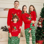 Printed Family Christmas Pajamas – Adults, Kids & Baby