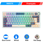 RK Royal Kludge R75 – teclado mecánico Gasket 75% RGB, hot-swap y keycaps PBT