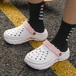 Zuecos EVA de plataforma para hombre – pesca, playa y exterior