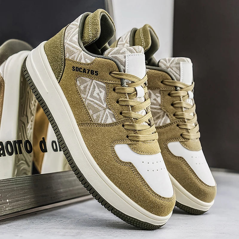 Tenis skate de estilo urbano para hombre – corte bajo y antideslizantes