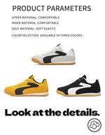 Tenis retro estilo German Trainer para hombre – suela suave y transpirable