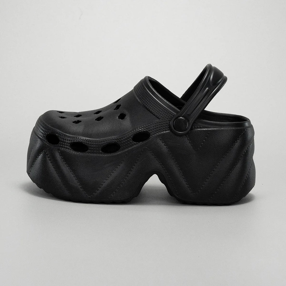 Sandalias EVA de plataforma para mujer – punta cerrada y suela gruesa