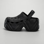 Sandalias EVA de plataforma para mujer – punta cerrada y suela gruesa