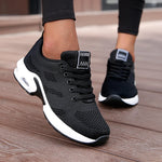 Tenis chunky con plataforma para mujer – malla transpirable