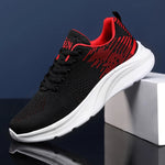 Tenis deportivos unisex de malla degradada – ligeros y amortiguados