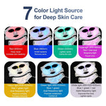 7-Color Silicone LED Face & Neck Mask