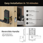 Viladepot – Smart Lock with Fingerprint, App, Passcode & Touch Keypad