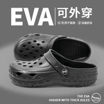 Zuecos EVA de plataforma para mujer – suaves para casa y playa