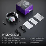 OneOdio EKSA MaKo BT – Low-Latency 20 ms Wireless Gaming Headset