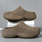Zuecos EVA de suela gruesa para hombre – playa y jardín