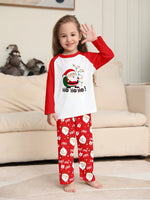 Pijamas familiares navideños con Santa – set de 2 piezas