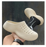 Zuecos EVA de suela gruesa para hombre – playa y jardín