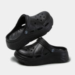 Sandalias EVA de plataforma para mujer – suela suave y perforada