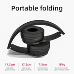 P47 – audífonos Bluetooth 5.0 inalámbricos plegables para música y gaming casual