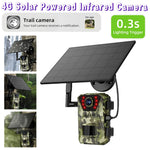 Cámara solar 4G infrarroja para exterior – visión nocturna y monitoreo de fauna