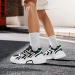 Tenis deportivos de malla para hombre – suela gruesa y transpirables