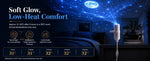 Moon Galaxy Projector – LED Starry Sky Night Light