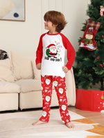 Pijamas familiares navideños con Santa – set de 2 piezas