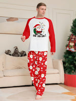 Pijamas familiares navideños con Santa – set de 2 piezas