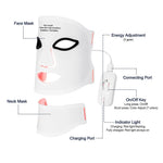 7-Color Silicone LED Face & Neck Mask