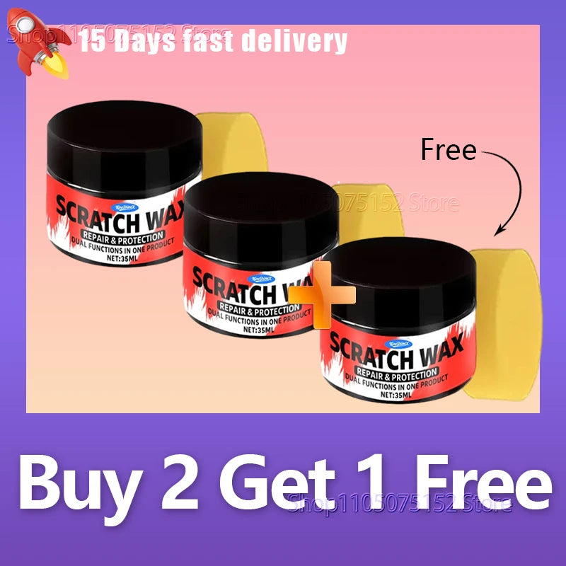 Pasta removedora de rayones para pintura automotriz – cera de pulido y acabado