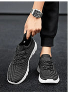 Tenis deportivos ligeros para hombre – transpirables y de corte bajo
