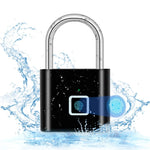 Candado inteligente con huella – recargable Type-C y resistente al agua