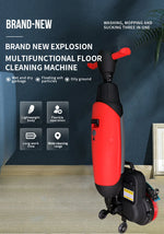 Mini fregadora automática de pisos con cable – Walk-Behind
