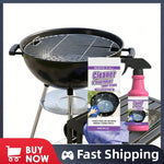 120ml BBQ Grills Cleaner Spray Multi-Purpose Multi-Purpose Grease Remover Kitchen Degreaser Kit for Oven Hood Stove BBQ Grill