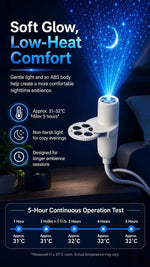 Moon Galaxy Projector – LED Starry Sky Night Light