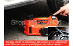12 V 3-in-1 Electric Hydraulic Jack – 3/5 Ton with Inflator & LED
