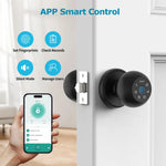 Viladepot – cerradura inteligente interior con huella, contraseña, app y Type-C