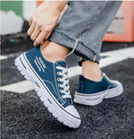 Tenis de lona para hombre – ligeros, transpirables y de corte bajo