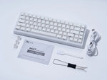XVX M67 JadeStone – teclado mecánico inalámbrico 65% tri-modo, Gasket y RGB