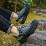 Tenis casuales ligeros para hombre – negro, gris y caqui, tallas 39–48