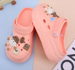 Sandalias tipo zueco de plataforma 6 cm para mujer