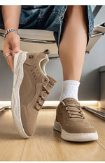 Mocasines casuales de cuero genuino para hombre – hechos a mano