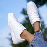 Tenis minimalistas blancos unisex – suela antideslizante