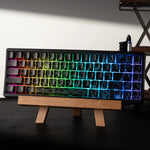 XVX M67 JadeStone – teclado mecánico inalámbrico 65% tri-modo, Gasket y RGB