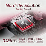 SCYROX V6s/V8s – mouse gamer inalámbrico ultraligero Dual 8K tri-modo