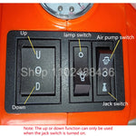 12 V 5-Ton 3-in-1 Electric Hydraulic Jack with Inflator & LED