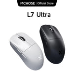 MCHOSE L7 Ultra – mouse gamer inalámbrico ultraligero 39 g PAW3395 y Dual 8K