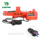 KUNFINE 12 V 120 W 5-Ton Portable Electric Car Jack