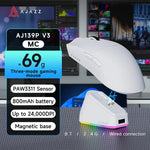 AJ139P V3 MC – Tri-Mode Wireless 24K DPI Gaming Mouse with Charging Dock