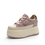 Fujin – tenis con plataforma oculta de 9 cm para mujer