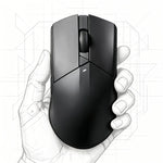 Mouse gamer inalámbrico 61 g – tri-modo, 12,800 DPI y 1000 Hz