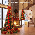 6/7 ft Pop-Up Christmas Tree – 200 LEDs & 32 Modes