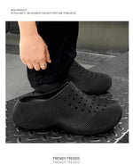 Zuecos EVA de suela gruesa para hombre – playa y jardín